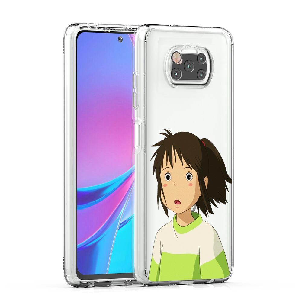 

Прозрачный чехол для телефона Chihiro «Унесенные призраками» для Xiaomi Poco X3 NFC F3 M3 GT 12 Mi 11 Lite 5G Ultra 11T 11X Pro 11i 12X Xiaomi 12X
