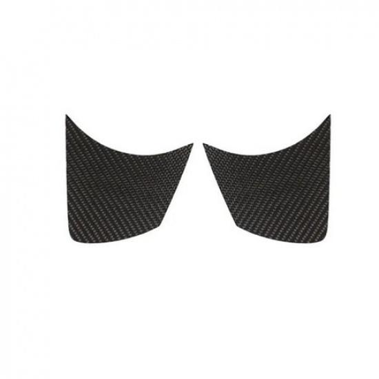 2Pcs Carbon Fiber Interior Door Handle Bowl Cover Trim For Nissan 370Z 2009-