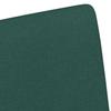 Dining Chairs with Casters 2 pcs Dark Green 57 x 66 x 94 cm