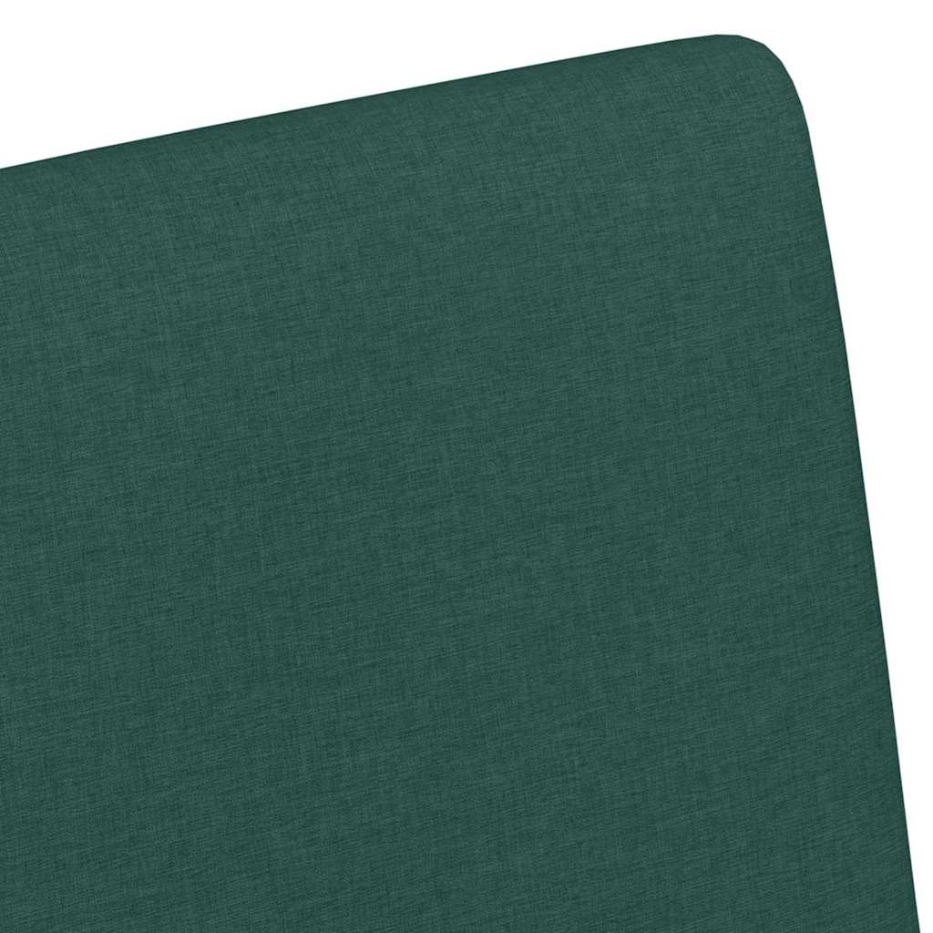 Dining Chairs with Casters 2 pcs Dark Green 57 x 66 x 94 cm