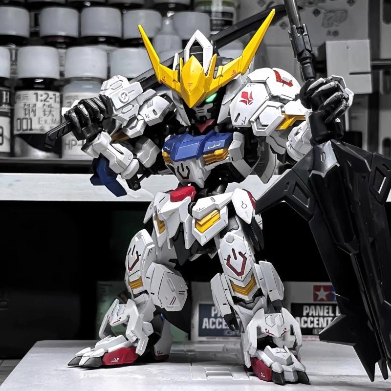Barbatos Mgsd Assembly Model Kit Desktop Ornament Assembly Model Comes with Water Decals Free Display Stand For Adult Toy Gift