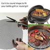 BBQ Grill Mesh Non-Stick Mat Reusable Sheet Heat Resistant Barbecue Net BBQ Grill durable Non-Stick Mesh Heat Resistant