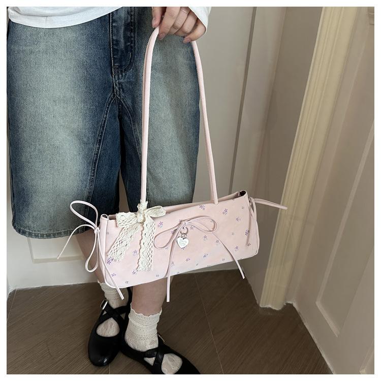 Nuova Borsa con Stampa di Nicchia Primavera Estate per Donne Versatile da Pendolare Borsa a Spalla Sottobraccio Borsa Fashion a Baguette