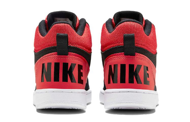 Nike Court Borough Mid Sneakers Black/Red GS 839977-002