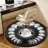 Full Moon Phase Chair Mat: Home Decor, Sofa Carpet, Office Rug Gift for Any Room1118135a