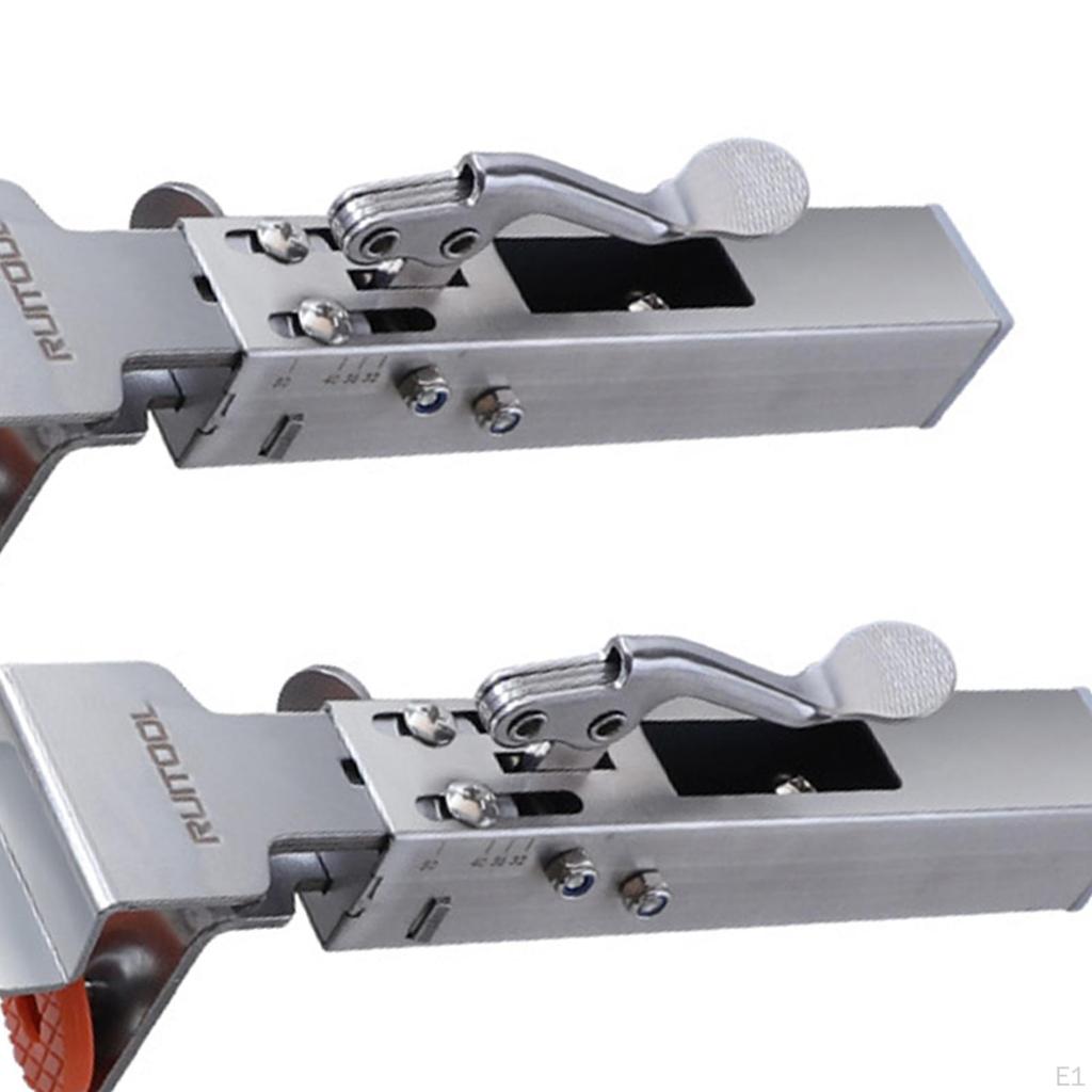 2 Pieces Adjustable Drawer Fixing Clamps Clips Cabinet Hardware Jig for Installing