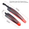 1set Road Bike Fenders Mudguard Universal Quick Disassembly Bike Front Rear Fender Mudflap for Mountain Road Bike accessories