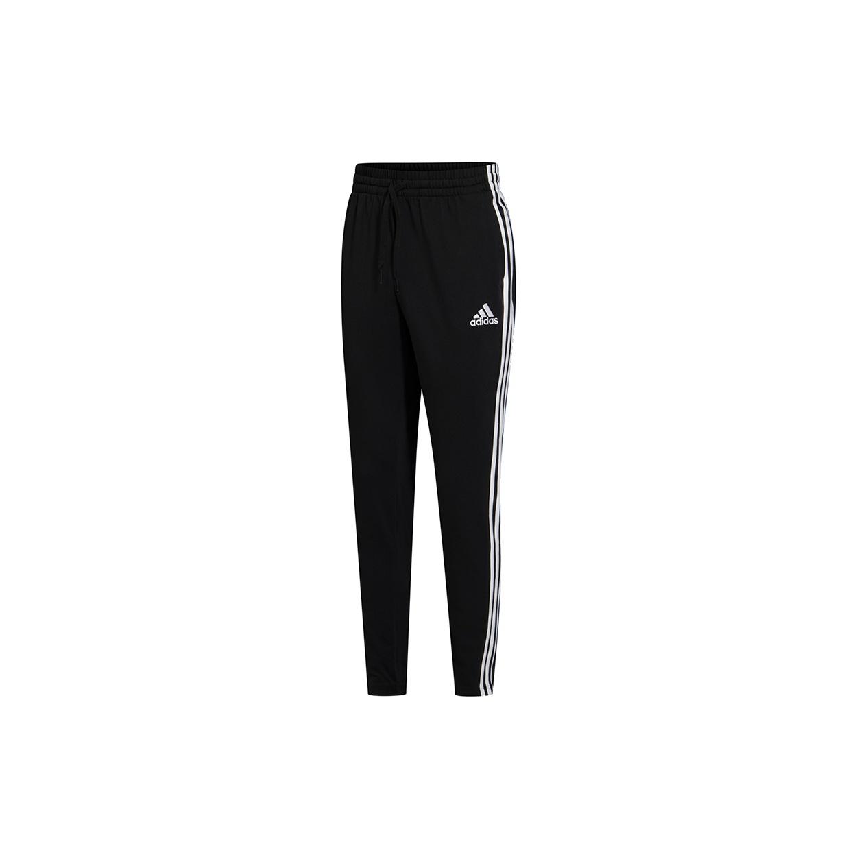 adidas M 3s Sj to Pt Classic Stripe Knit Sports Pants Black Men s GK8995 L