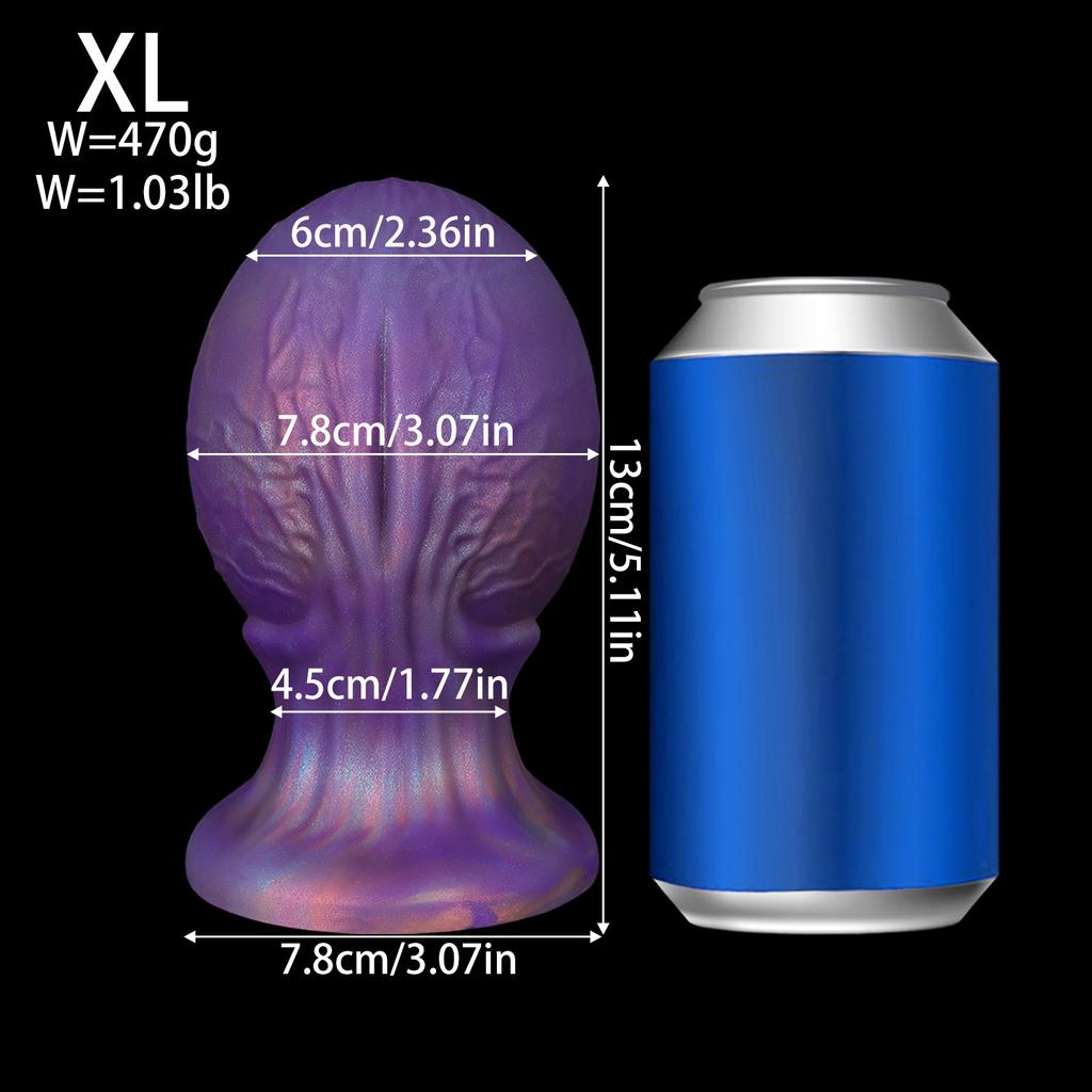 Silicone Dragon Egg Anal Stopper Outdoor Gay Large Anal Stopper Backyard Toy SM Supplies Female Masturbator Adult Supplies