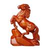 Wood Horse Statues Handmade Horse Figurine Sculptures Home Decors Table Ornament Collectible Figurines Gift Women Men