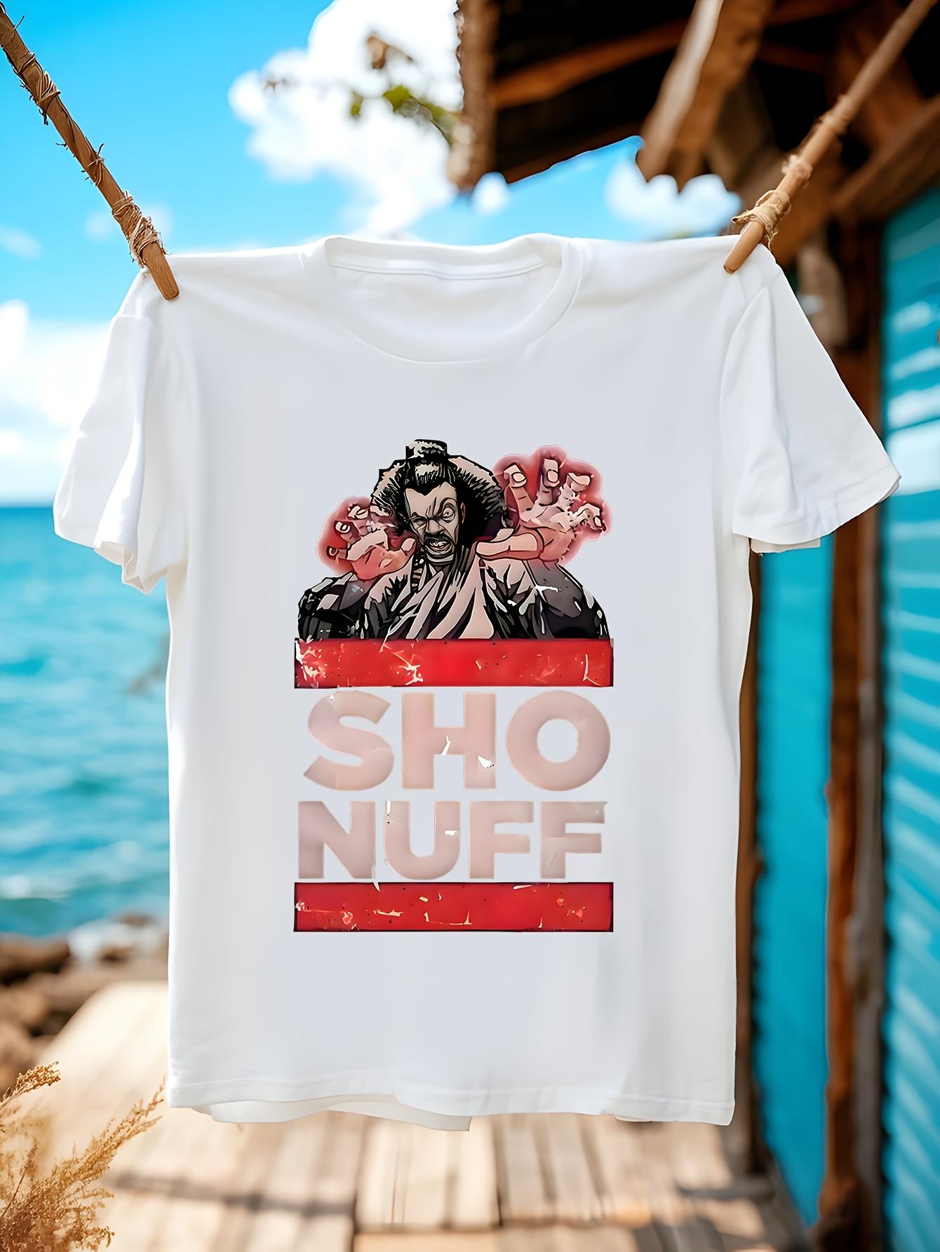 Graphic Tshirt Graphic Tshirt - Bold SHO NUFF Text Red St... M
