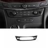 For Buick Lacrosse 2017-2019 Carbon Fiber Console AC Button Control Frame Trim