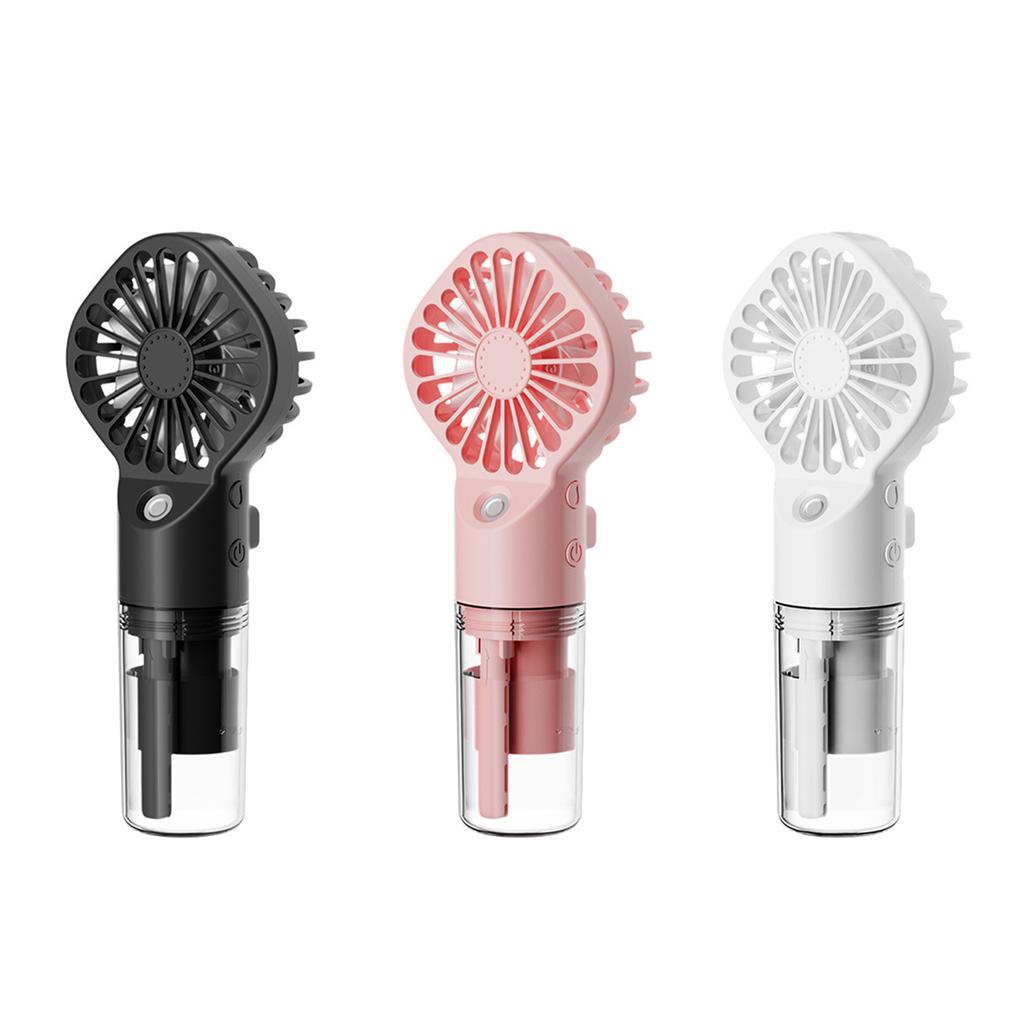 Handheld Misting Fan Portable Water Spray Mist Fan 4 Adjustable Speed Quiet Cooling Mini Pocket Fan for Women Men