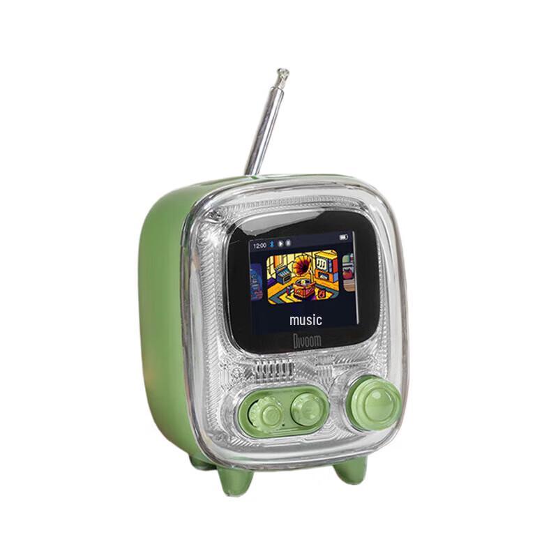 Divoom Tiivoo-2 Retro Mini TV Bluetooth Speaker & Digital Photo Frame