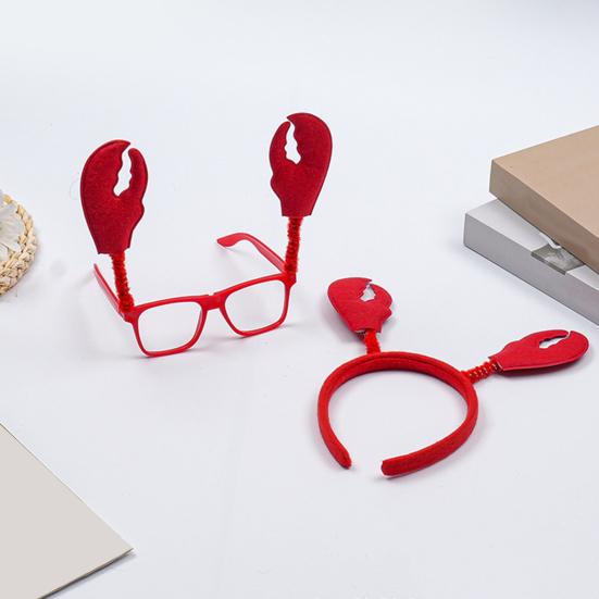 Crab Crab Hoop Kids Adults Spoof Headband Headpiece Costume Accessory