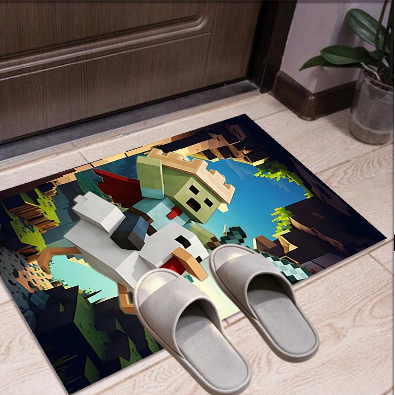 Gamer Pattern Rug, Indoor/Outdoor Mat, for Picnic, Gameroom, Bedroom, Office, Living Room, Home Decor Carpet, Birthday Gift