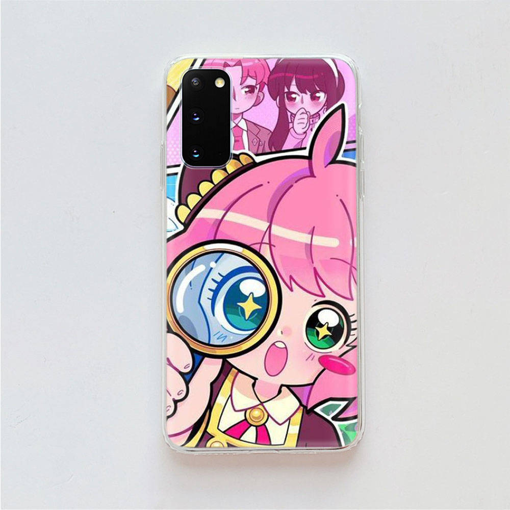 

AD81 SPY×FAMILY Прозрачный чехол для Samsung A04 A14 A23 A34 A54 M23 M33 M52 M53 Realme 10 9 C30S C35 C55 VIVO Y02 Y21 Y33S Y51 X80 V25 Чехол Samsung A54 5G кожа буйвола