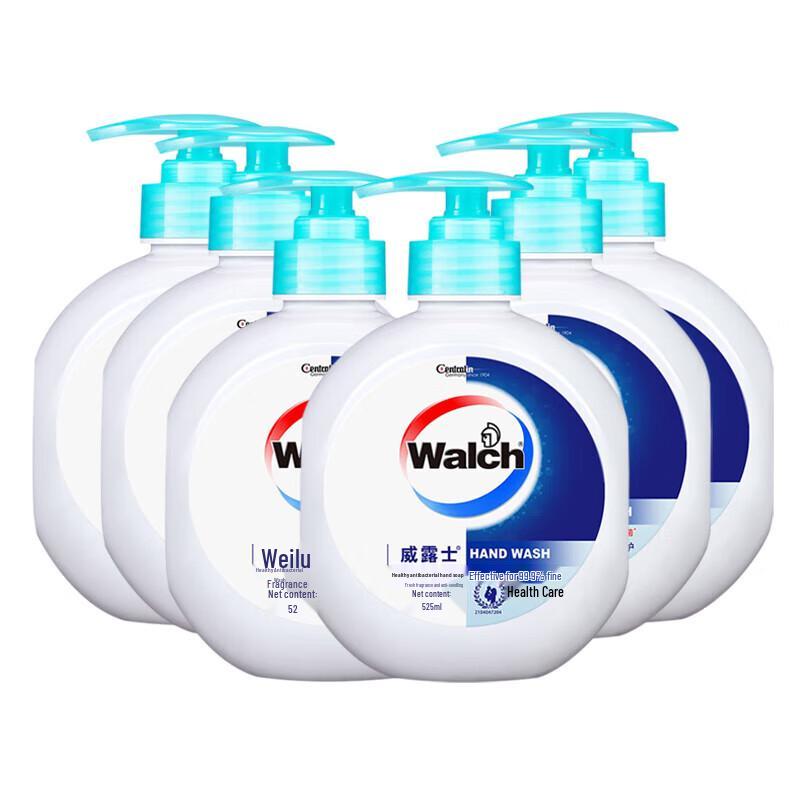Walch Antibacterial Hand Wash (6 x 525ml)