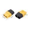 1 Pair Xt60H Male Female Bullet Connectors Plugs With Sheath Xt60 Upgrade Connectors For Lithium Battery Rc Planes Car