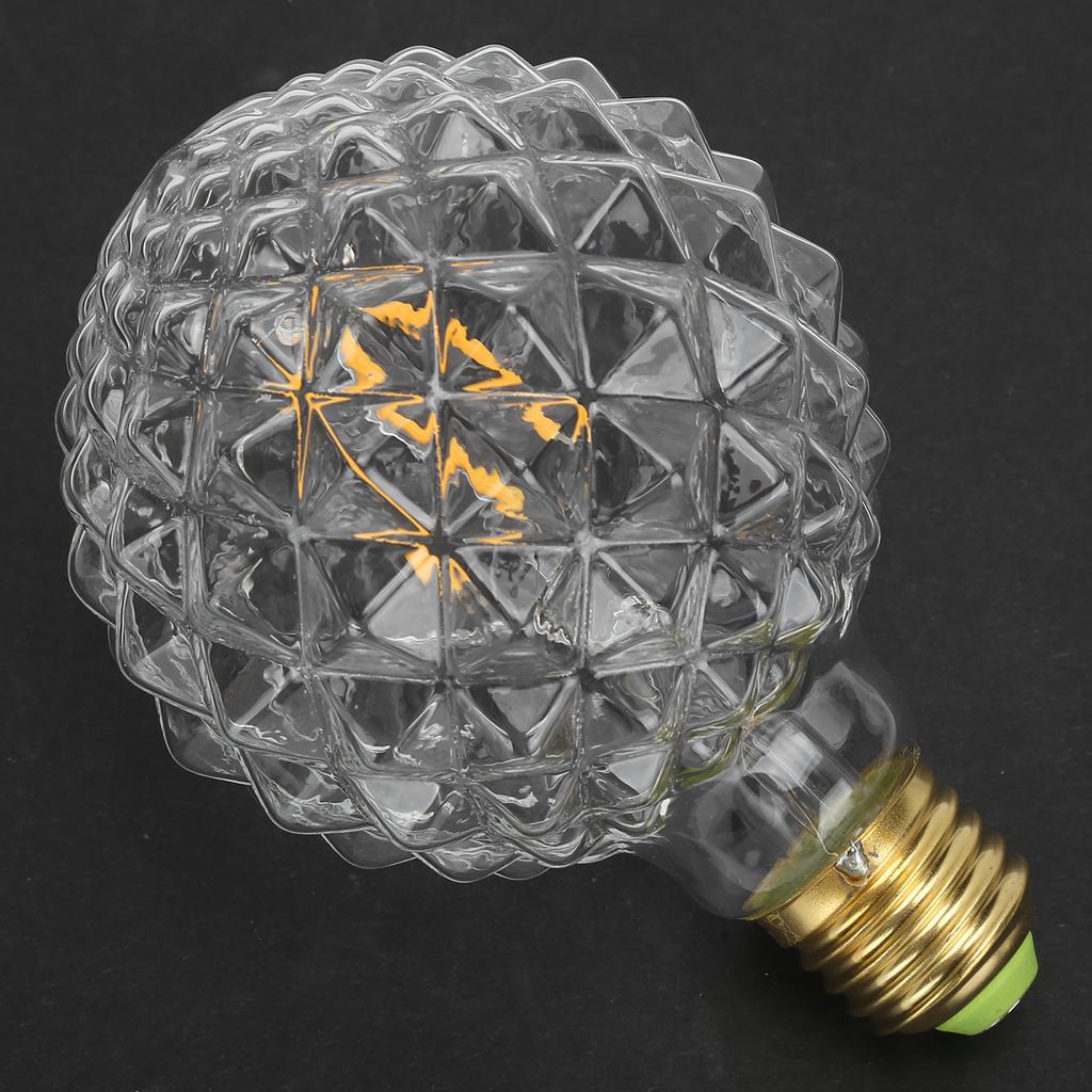 G95 Retro Glühbirne E27 Einzigartige Form Vintage Filamentlampe Glühbirne 4W 220V 360lm Warmes Licht