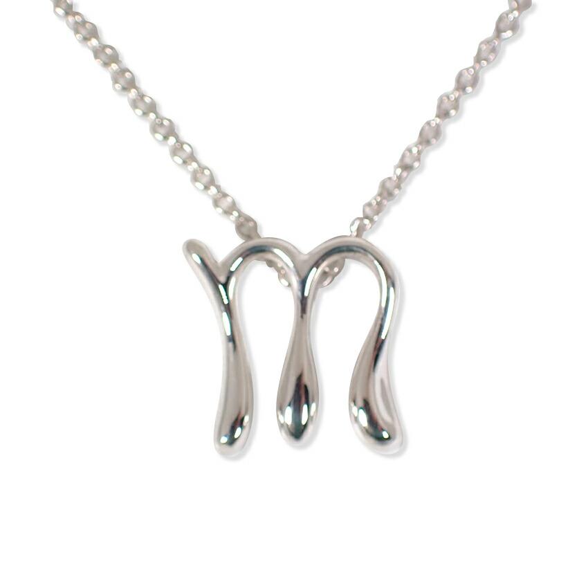 

[Used] TIFFANY/Tiffany 925 Initial/m Pendant/Necklace/g513-66