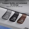 Car Glasses Clip Multifunction Sun Visor Leather Eyeglasses Clip For C1 C2 C4 C5 C3 C4L C8 Berlingo Xsara Picasso Car
