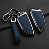 Goat Leather Zinc Alloy Car Key Case For Bmw X1 X3 X4 X5 G05 X6 X7 G20 G30 G11 F48 520 525 118I 218I 320I Key Case Car Key Fob