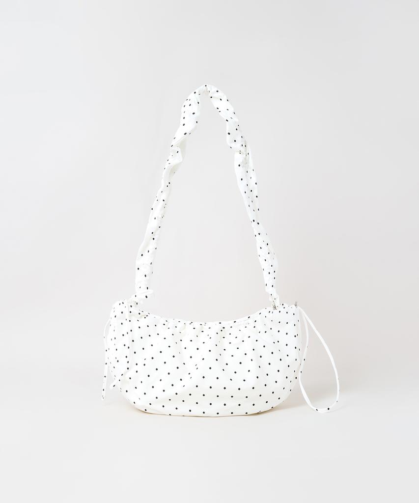Spao Seersucker Shirred String Hobo Bag_Spakga9A71