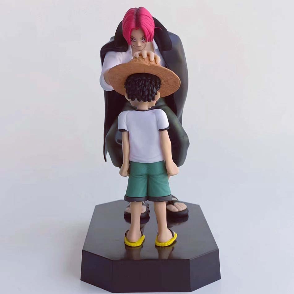 One Piece Luffy Four Emperors Shanks Straw Hat Luffy Action Figure Monkey D Luffy Collection Model Doll Toys