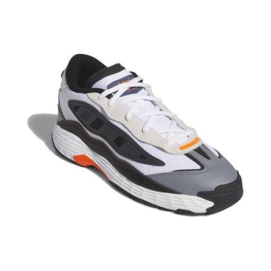 adidas Niteball 3 White Carbon Solar Red - IE1126 Men's Shoes