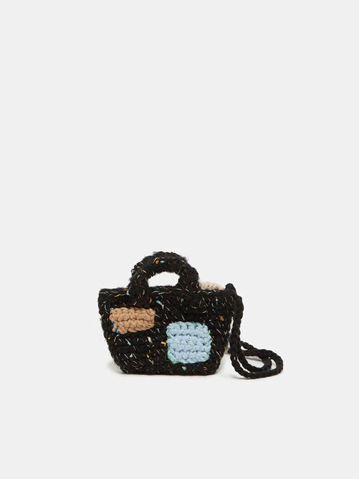 Crown Coco Knit Charm_RIAEX25645BKX
