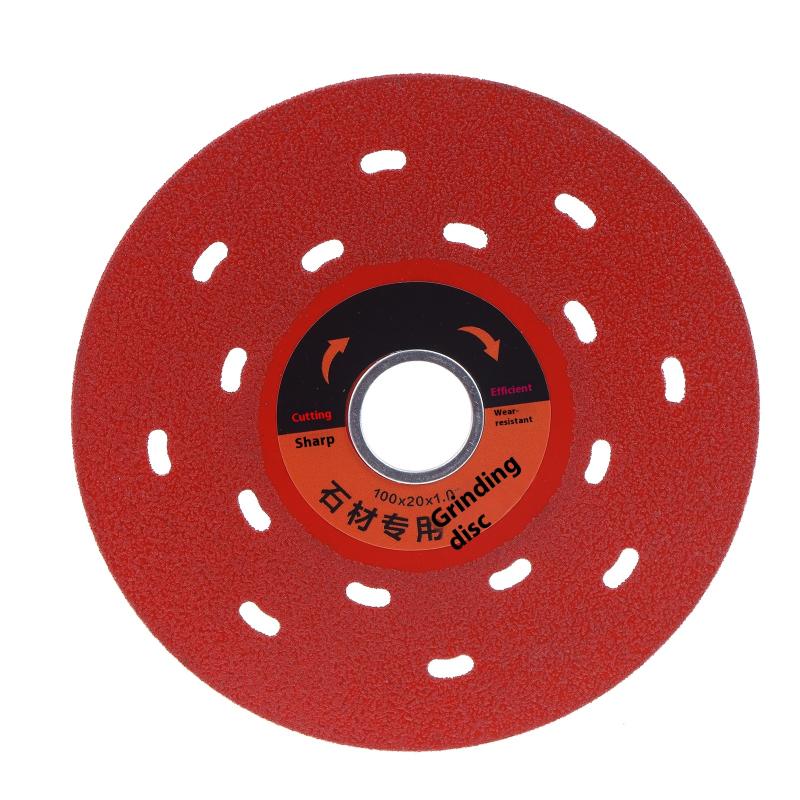 1/2/5Pcs 4Inch 100Mm Cutting Grinding Discs Vacuum Brazed Saw Blade Tile Grinder Blade For Metal Wood Pvc Pipes