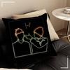 Popular T-Twenty One Pilot Band Pillow Gifts Home Office Furnishings Bedroom Sofa Car Cushion Cover Case 45X45Cm