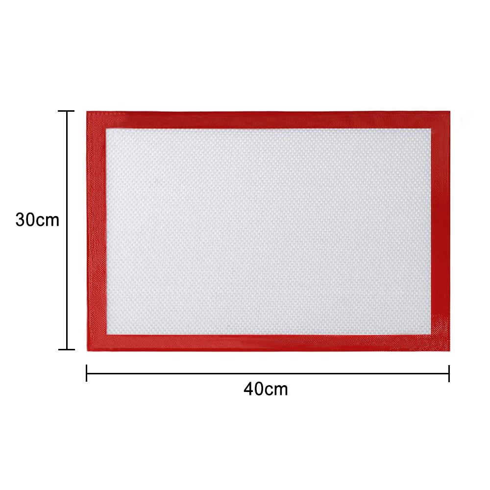 Silicone world Silicone Baking Mat for Bake Pans Macaroon/Pastry/Cookie/Bread Non-Stick Oven Sheet Liner Kitchen Bakery Tools