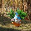 Latest Product Dwarf Goblin Good Flower Pot Home Use Outdoor Courtyard Decoration Dwarf Old Man Resin Crafts Durable