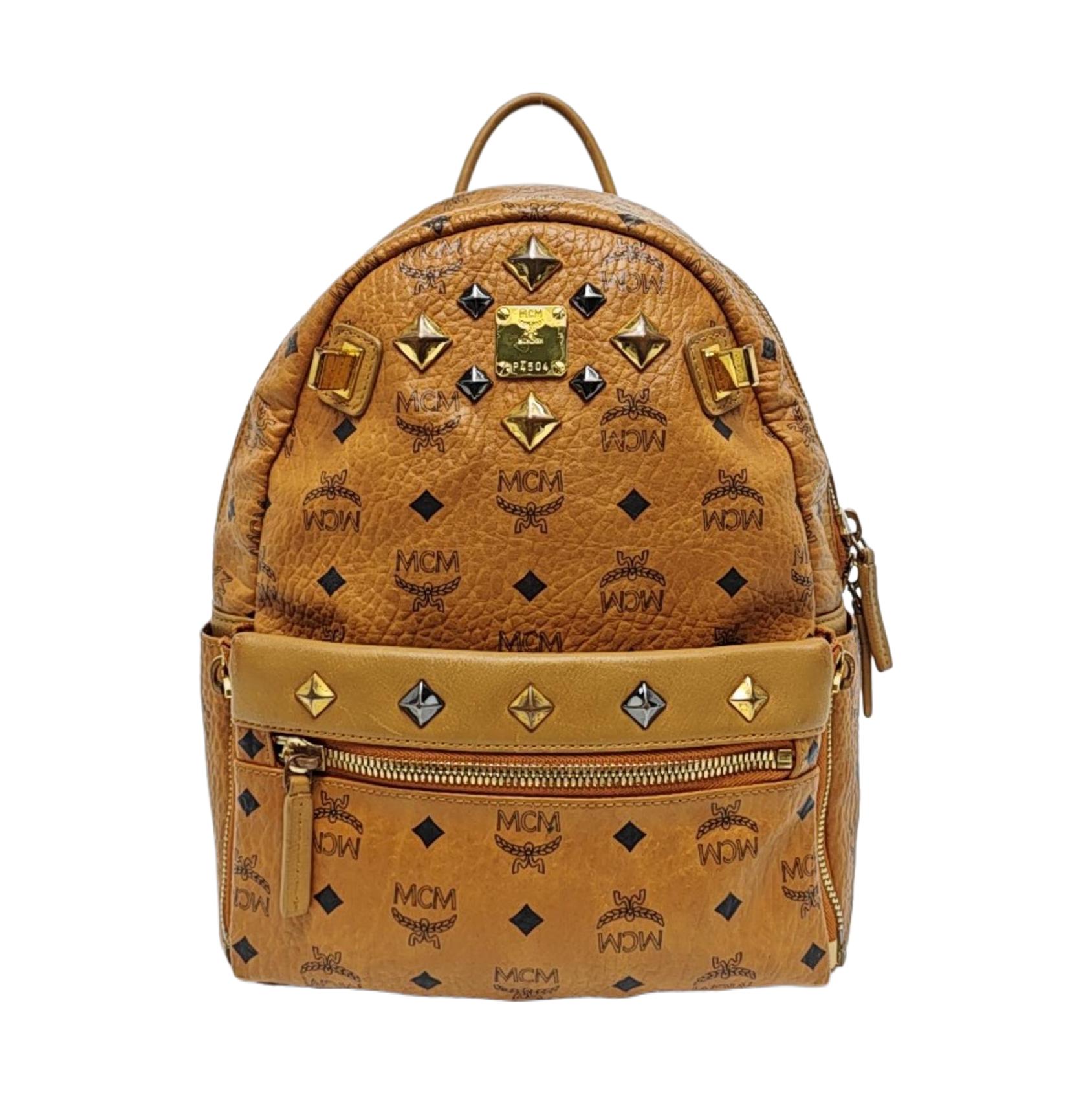 [Pre-Owned] Monogram Side Studded Canvas Backpack Small - Fair #1TV2PY9 ONE SIZE