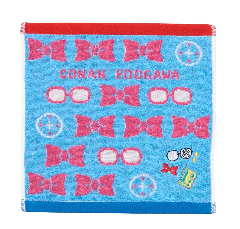 Marushin Mini Towel Detective Conan Voice Changer Pattern 4855008700 25 x 25cm Approx.