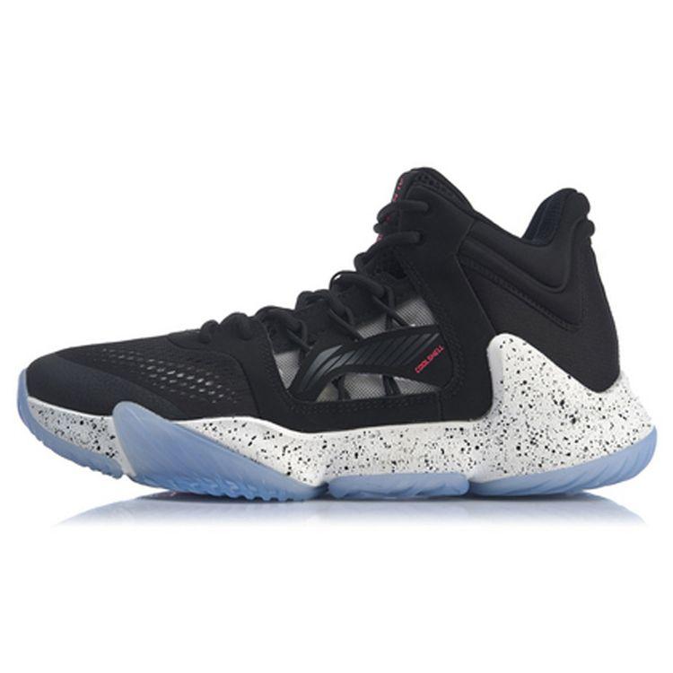 

Li Ning Storm 1 Профессиональные соревновательные баскетбольные кроссовки Мужские кроссовки Черно-белые ABAP073-1 42⅓