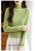 Women's Slim Fit High Collar Sweater - Warm, Versatile Base Layer for Autumn/Winter