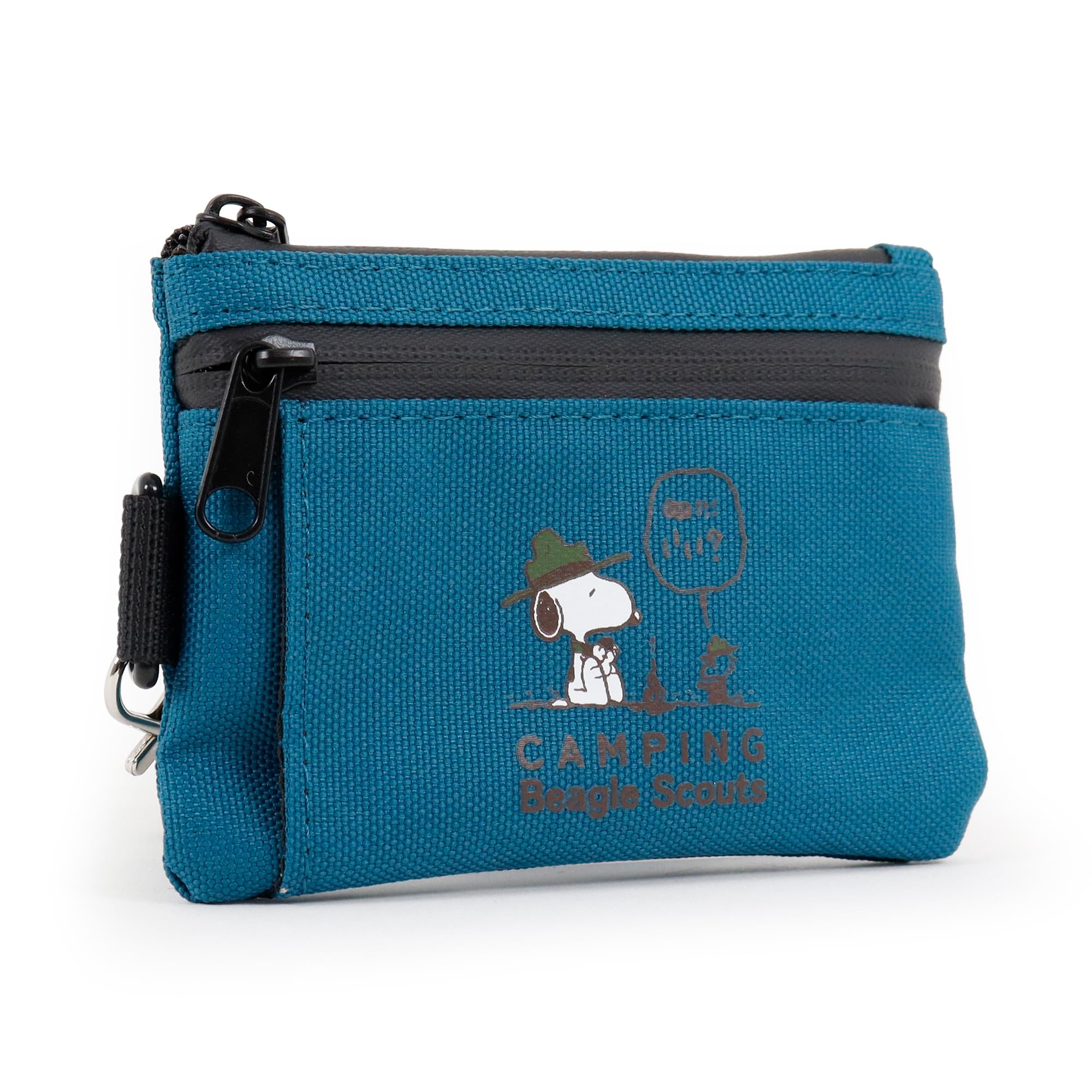 

Женский кошелек для мелочи Снупи, Милый, со съемным ремешком на шею, С принтом (синий)