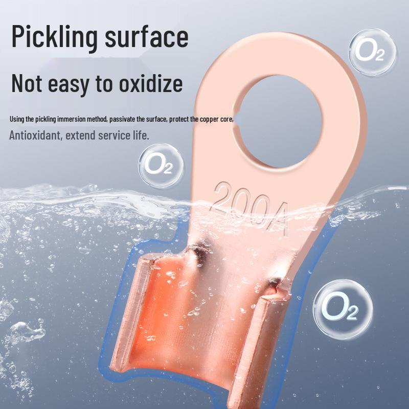 Open-End Copper Terminal Lug for Battery & Wire