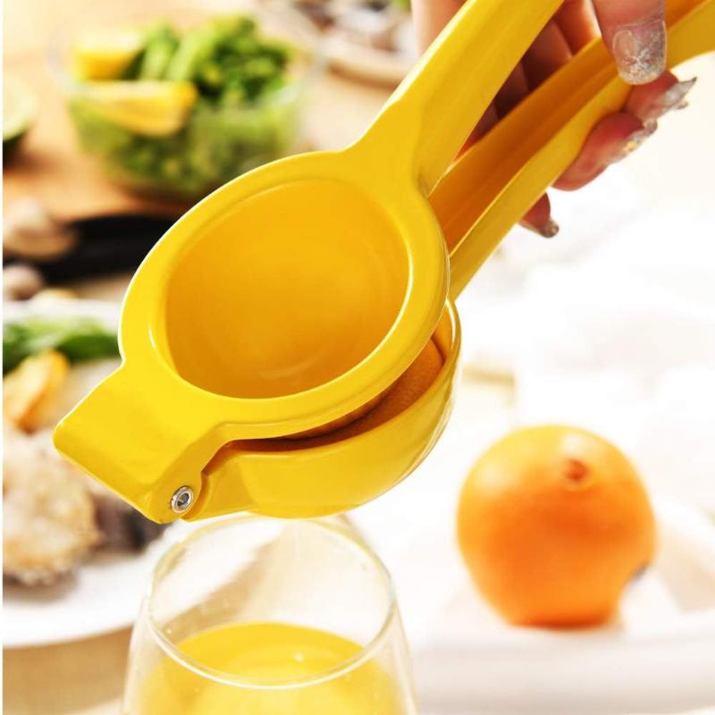 Colorful Portable Mini Fruit Squeezer 1Pc Manual Lemon Clip Juicer Not Easy Deform Kitchen Home Accessory
