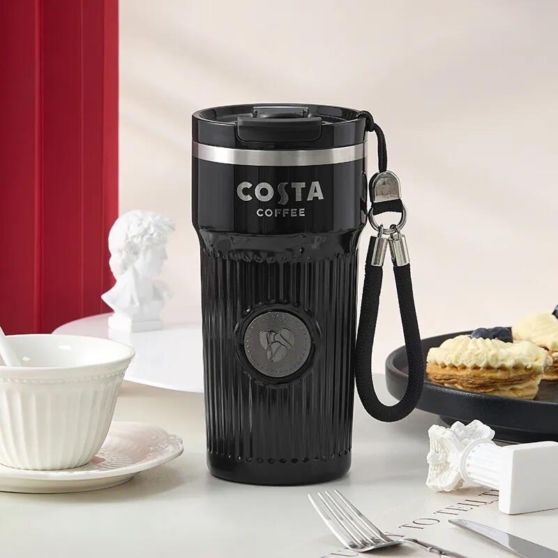 COSTA Dual-Use Stainless Steel Coffee Cup