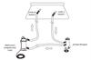 Intex 28684 Gartenpool Wassererhitzer