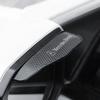 2pcs Car Rearview Mirror Rain Eyebrow Visor Carbon Fiber Car Rearview Side for Mercedes Benz A B C E S Class CLA CLS SLK GLA GLC