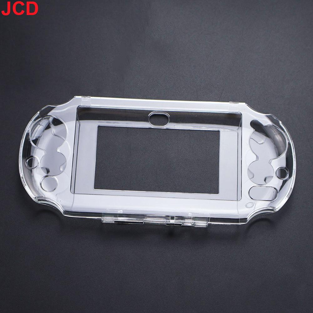 Clear Crystal Case Hard Shell For PSV 1000 2000 Transparent Protection Cover For PSP1000 2000 3000 With Screen Protector Film