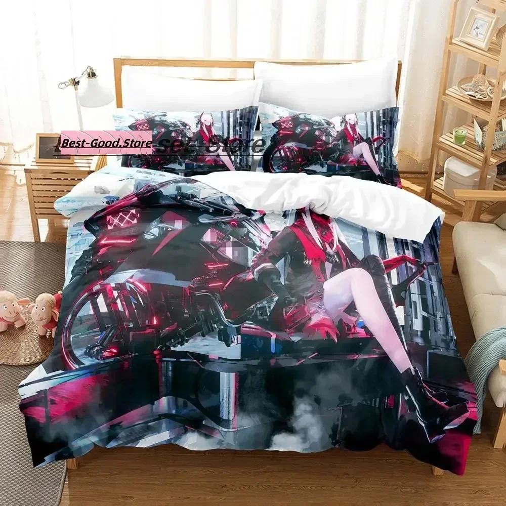 GRAY RAVEN PUNISHING Lucia Bedding Set Single Twin Full Queen King Size Bed Set Aldult Kid Bedroom Duvetcover Sets Anime