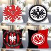 E-Eintracht-F-Frankfurt Pillow Case Square Pillow Bedroom Sofa Leisure Comfort Cushion Car Living Room Home Decoration 40X40