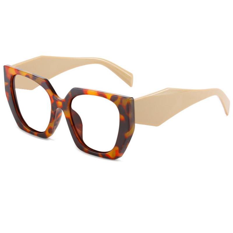 Luxury Oversized Reading Glasses Women Anti Blue Light Eyestrain Relief +2 Points Fashion Eyewear Frames