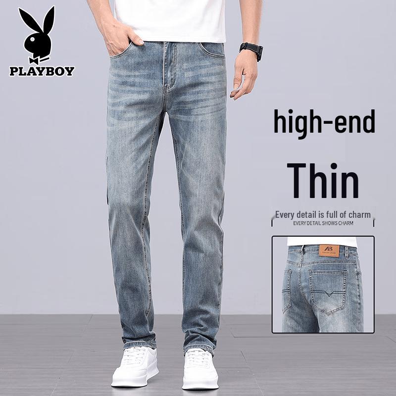PLAYBOY Men s Slim-Fit Straight Jeans 32